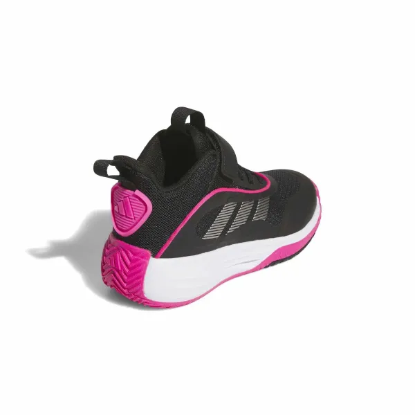 Adidas Ownthegame 3 negras y rosas talon Adidas Ownthegame 3 negras y rosas talon