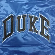 Chaqueta Duke Starter NCAA Bomber Jacket logo bordado Chaqueta Duke Starter NCAA Bomber Jacket logo bordado