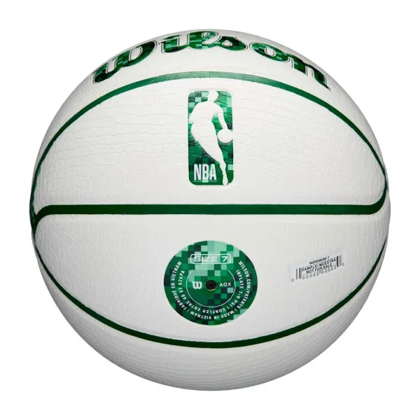 Wilson Boston Celtics NBA Team Pixel logo bajo