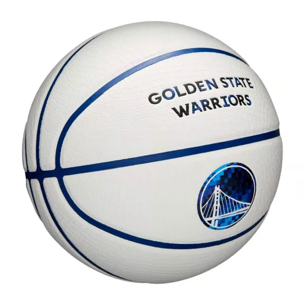 Balón Wilson Golden State Warriors NBA Team Pixel, lateral izquierdo