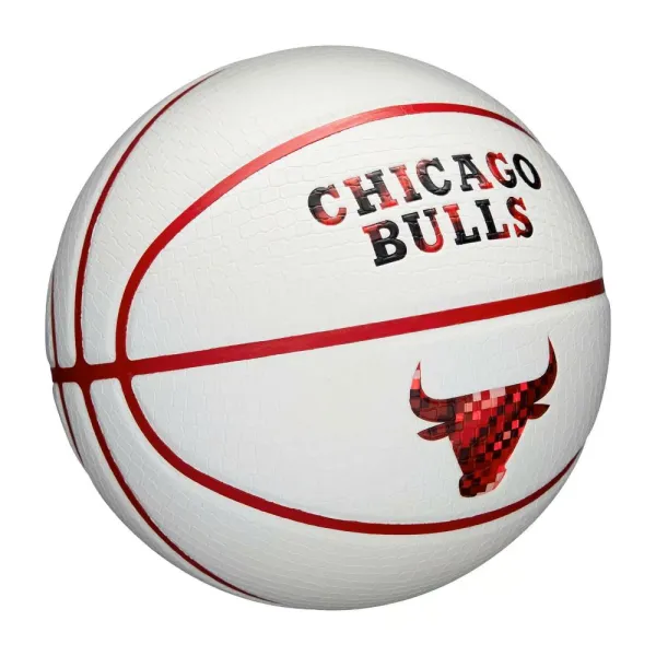Balon Wilson Chicago Bulls NBA Team Pixel lado 1