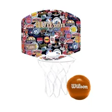 Micro Canasta Wilson NBA Retro con balon