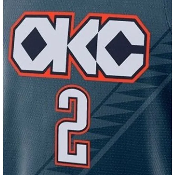 Camiseta Shai Oklahoma City Thunder City Edition frontal
