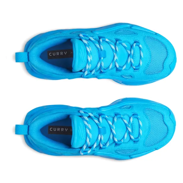 Under Armour Curry 13 zapatillas de baloncesto azules superior