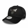 Gorra Chicago Bulls 9FORTY New Era E-Frame NBA Metallic black