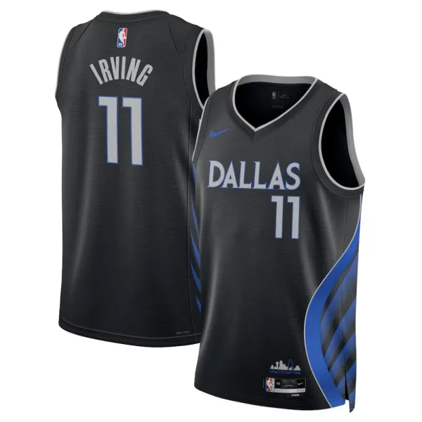 Camiseta baloncesto Kyrie Irving Dallas Mavericks City Edition de Nike, vista conjunto