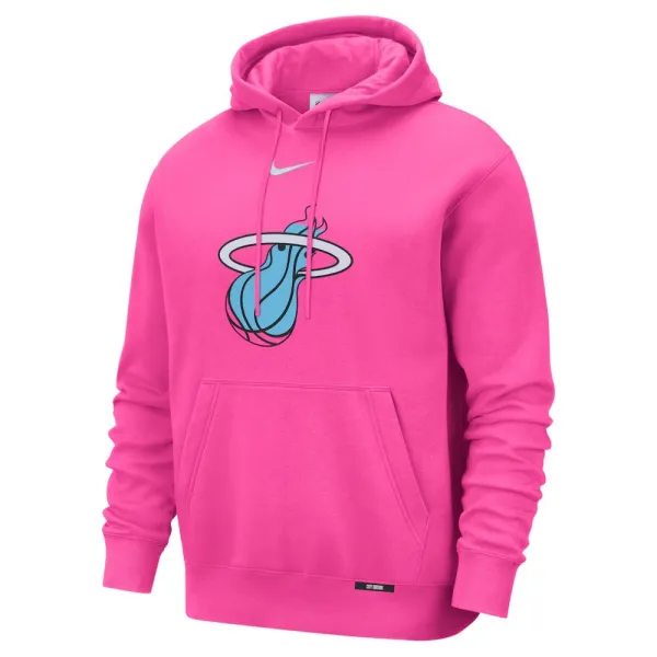 Sudadera Miami Heat Nike NBA City Edition rosa principal