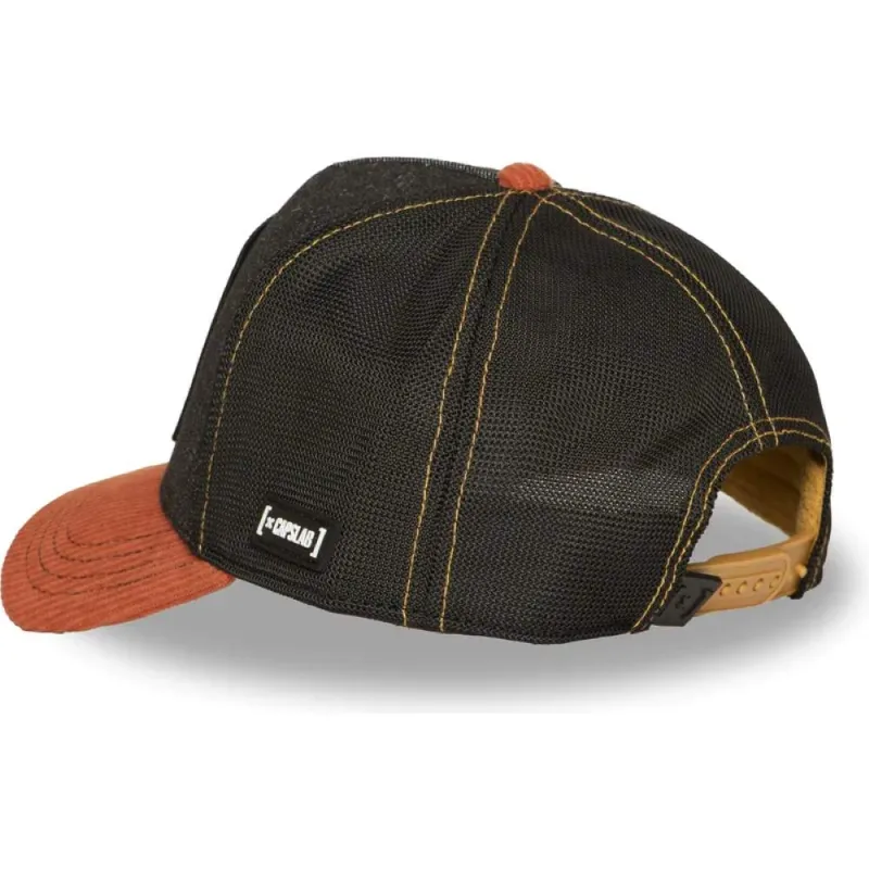 Gorra Capslab Marilyn Monroe Queen Famous Negra y marrón