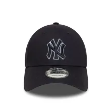 Gorra curva New York Yankees Pop Outline 9Forty Pop Azul Navy, frontal