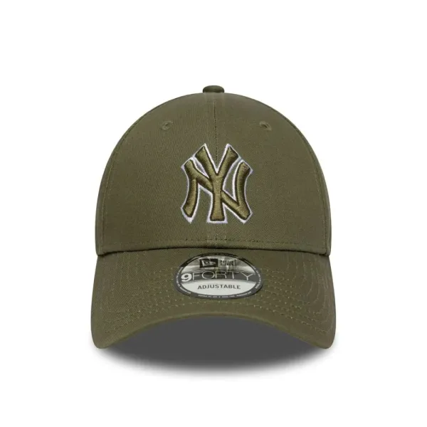 Gorra Yankees 9Forty Pop Outline Verde frontal
