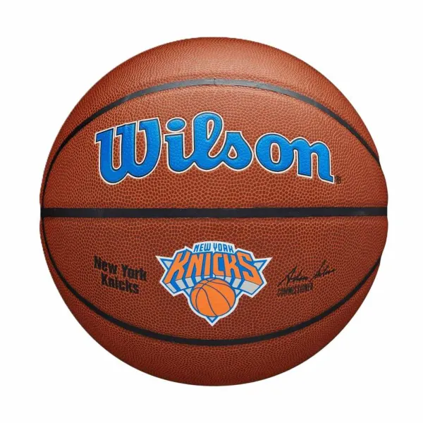 Balon Wilson Team Alliance New York Knicks marrón principal Balon Wilson Team Alliance New York Knicks marrón principal