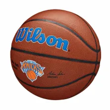 Balon Wilson Team Alliance New York Knicks marrón lateral Balon Wilson Team Alliance New York Knicks marrón lateral