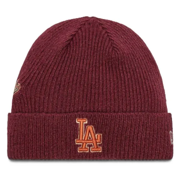 Gorro Los Angeles Dodgers MLB World Series Patch Beanie New Era