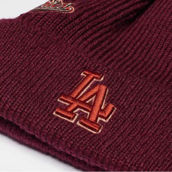 Gorro Los Angeles Dodgers MLB World Series Patch Beanie New Era