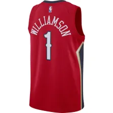 Camiseta Zion Willianson Pelicans Nike Statement Edition Swingman Junior