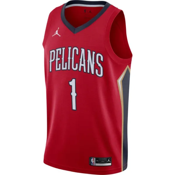 Camiseta Zion Willianson Pelicans Nike Statement Edition Swingman Junior