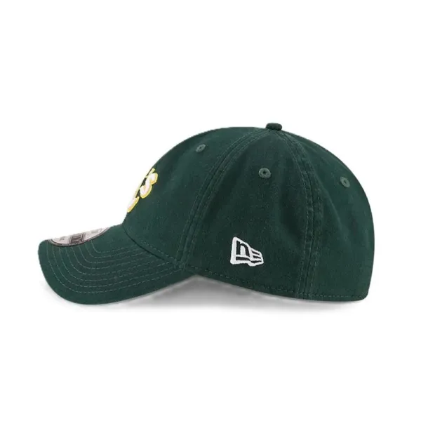Gorra curva New Era 9Twenty Oakland Athletics MLB verde, logotipo