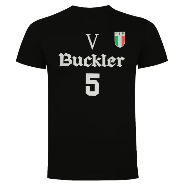 Camiseta manga corta Danilovic Virtus Bolonia negra