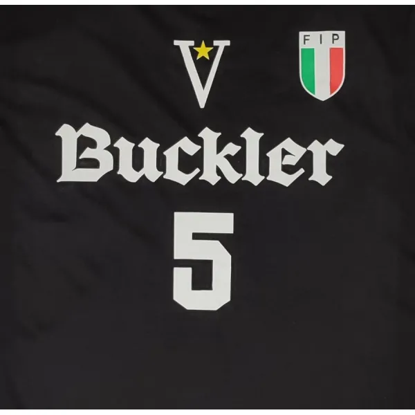 Camiseta manga corta Danilovic Virtus Bolonia negra