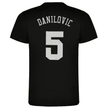Camiseta manga corta Danilovic Virtus Bolonia negra