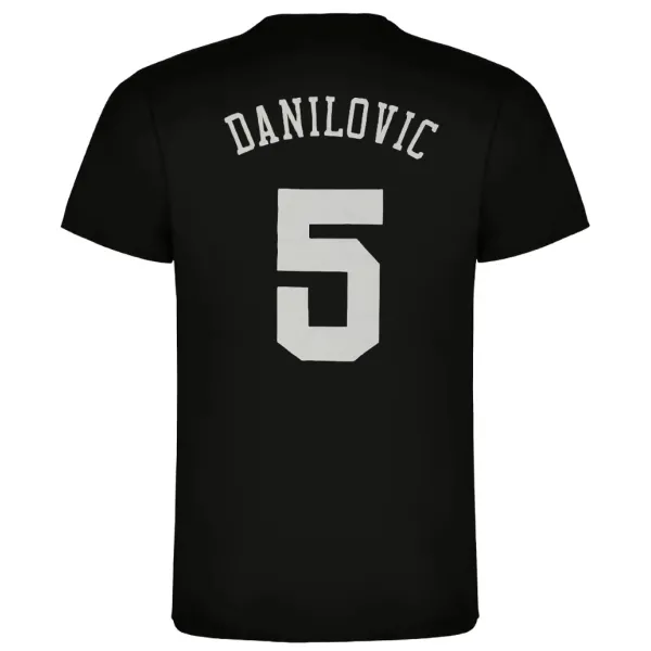 Camiseta manga corta Danilovic Virtus Bolonia negra