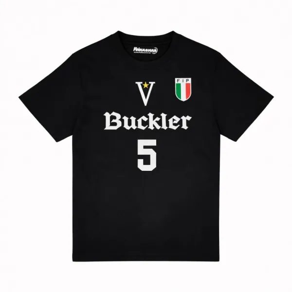 Camiseta manga corta Danilovic Virtus Bolonia negra