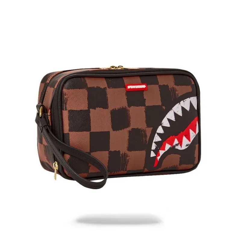 Neceser Sprayground Sharks in Paris Painted Toiletry