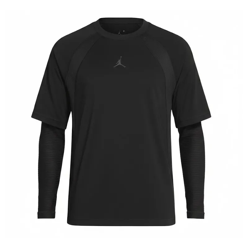 Camiseta manga larga Jordan Sport en negro
