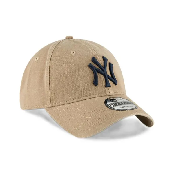 Gorra curva New York Yankees 9TWENTY Core Classic Beige - New Era