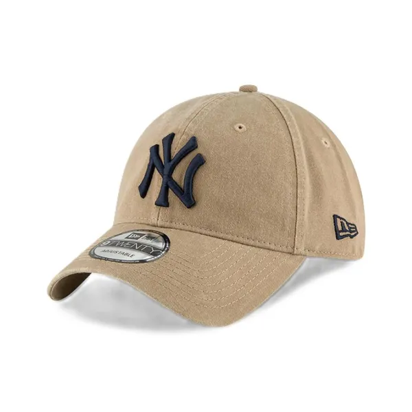 Gorra curva New York Yankees 9TWENTY Core Classic Beige - New Era