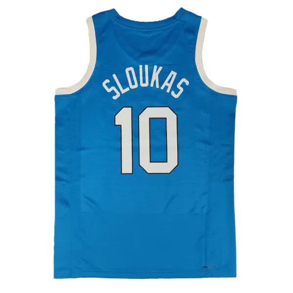 Camiseta Kostas Sloukas Grecia Nike Swingman Jersey azul