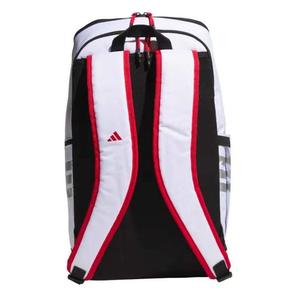 Mochila baloncesto Adidas blanca KS5165 parte trasera Mochila baloncesto Adidas blanca KS5165 parte trasera