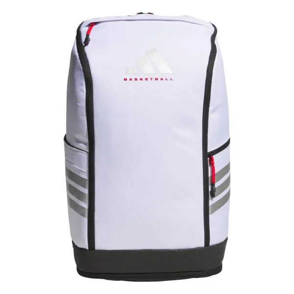 Mochila baloncesto Adidas blanca KS5165 principal Mochila baloncesto Adidas blanca KS5165 principal
