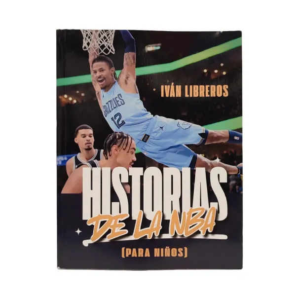 Libro Historias de la NBA frontal Libro Historias de la NBA frontal