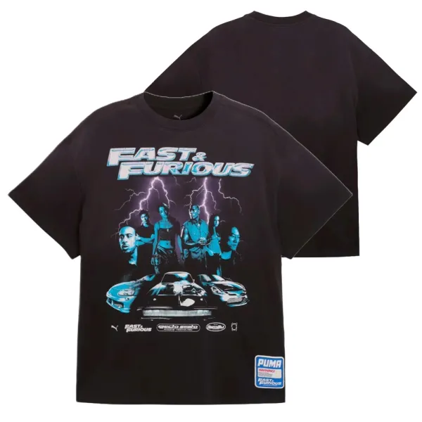 Camiseta Puma x Fast and Furious Tee II Negra