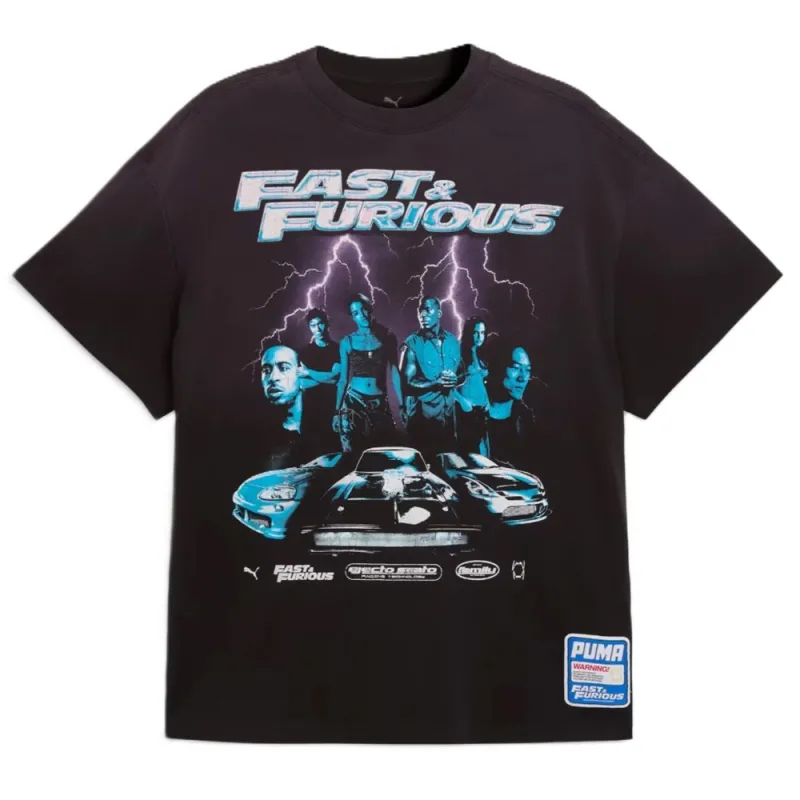 Camiseta Puma x Fast and Furious Tee II Negra