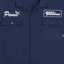 Camisa Puma x Fast and Furious Mechanic Azul