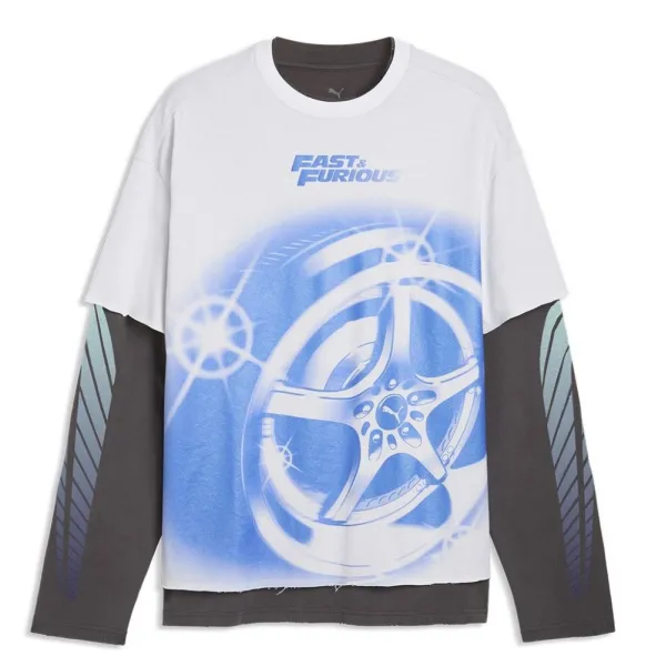Camiseta Puma x Fast and Furious Manga Larga