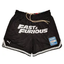 Pantalon corto de baloncesto reversible Puma x Fast and Furious, parte interior