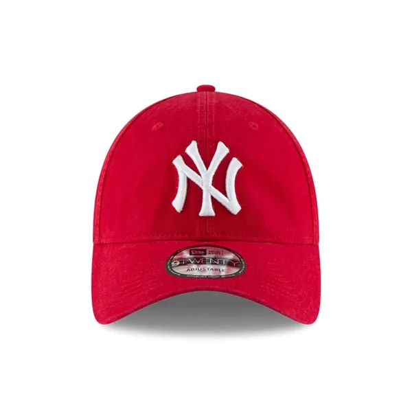 Gorra curva New York Yankees 9TWENTY Core Classic roja - New Era
