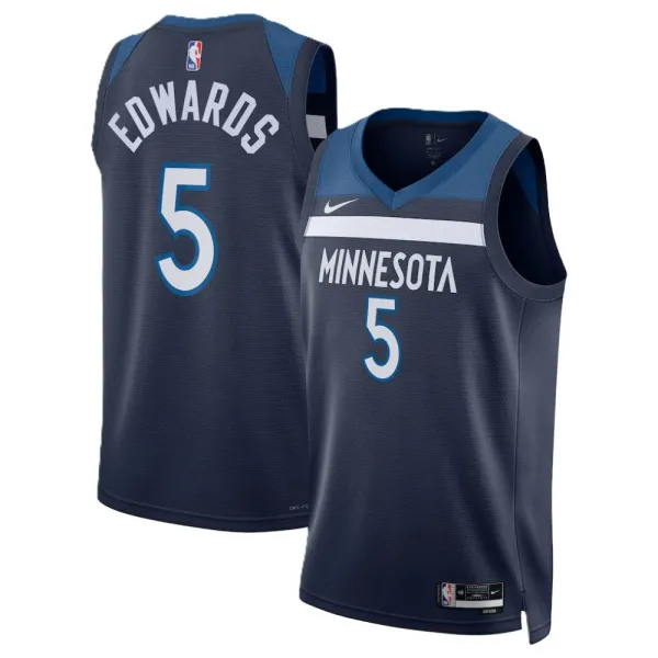 Camiseta Anthony Edwards Minnesota Timberwolves Icon Edition Swingman Jersey