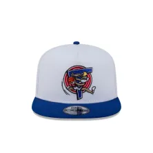 Gorra plana 9Fifty Lola Bunny Space Jam 30th aniversario New Era en blanco, frontal