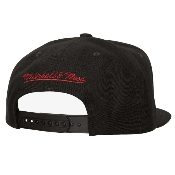 Gorra Miami Heat Mitchell and Ness Spray Paint trasera