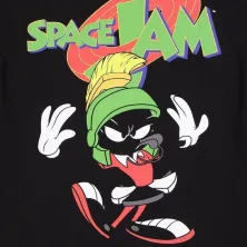 Camiseta New Era Space Jam de Marvin detalle