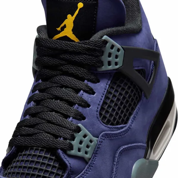 Air Jordan 4 Retro Lakers FV5029-500 cordones