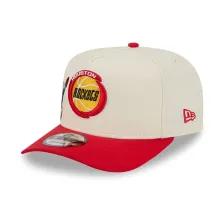 Gorra curva Rockets Hardwood Classic 9Fifty de New era en Beige, vista lateral Gorra curva Rockets Hardwood Classic 9Fifty de New era en Beige, vista lateral
