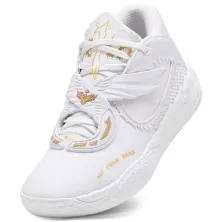 Puma MB 05 Mist Junior Niños en blanco foto empeine Puma MB 05 Mist Junior Niños en blanco foto empeine