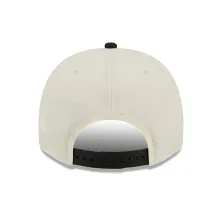 Gorra curva Lakers Hardwood Classic 9Fifty de New era en Beige, vista trasera