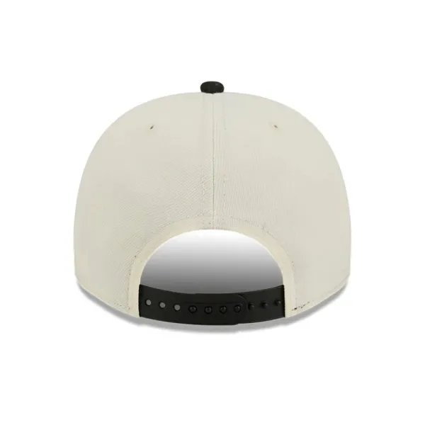 Gorra curva Raptors Hardwood Classic 9Fifty de New era en Beige, vista trasera