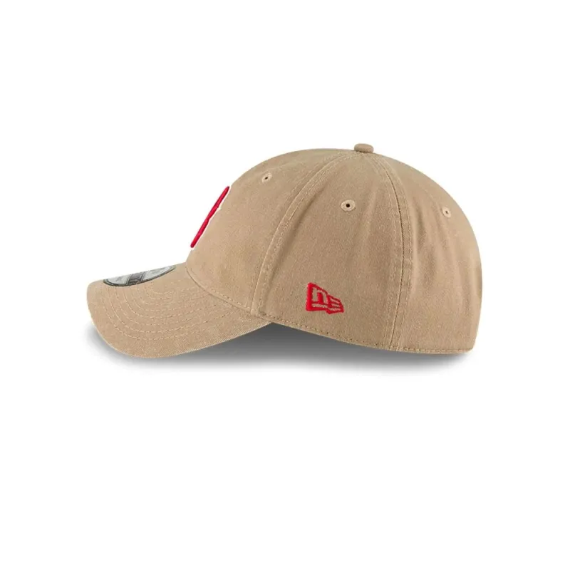 Gorra curva New Era Boston Red Sox 9TWENTY Core Classic Beige